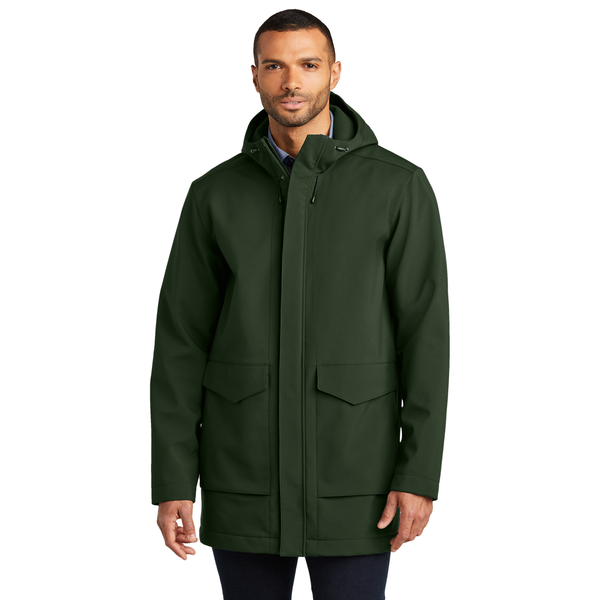 Port Authority® Collective Poly/Spandex Outer Soft Shell Men's Parka