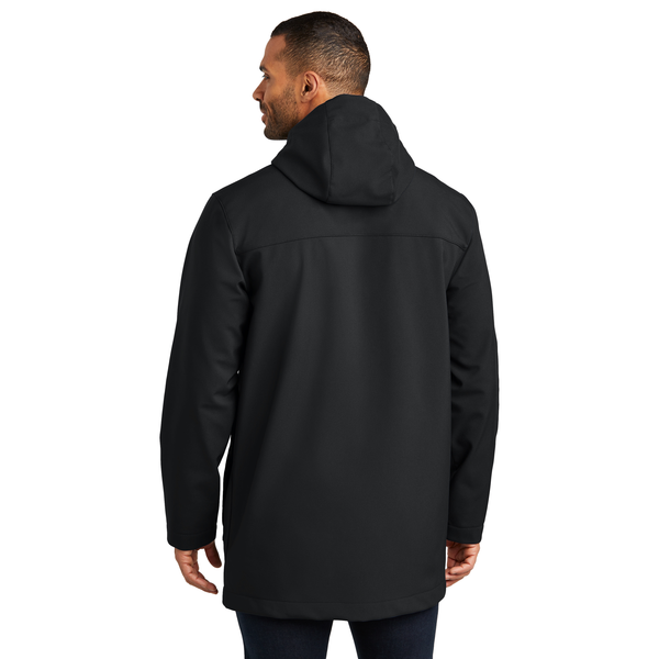 Port Authority® Collective Poly/Spandex Outer Soft Shell Men's Parka