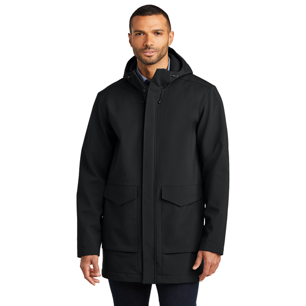 Port Authority® Collective Poly/Spandex Outer Soft Shell Men's Parka