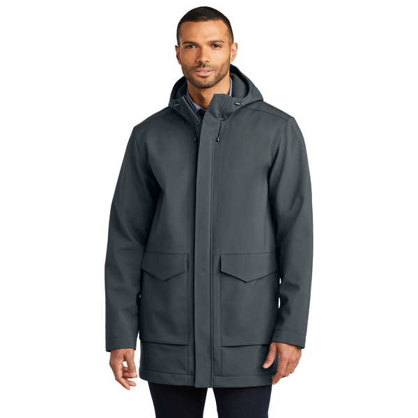 Port Authority® Collective Poly/Spandex Outer Soft Shell Men's Parka
