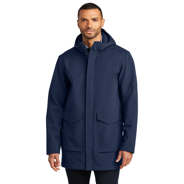 Port Authority® Collective Poly/Spandex Outer Soft Shell Men's Parka