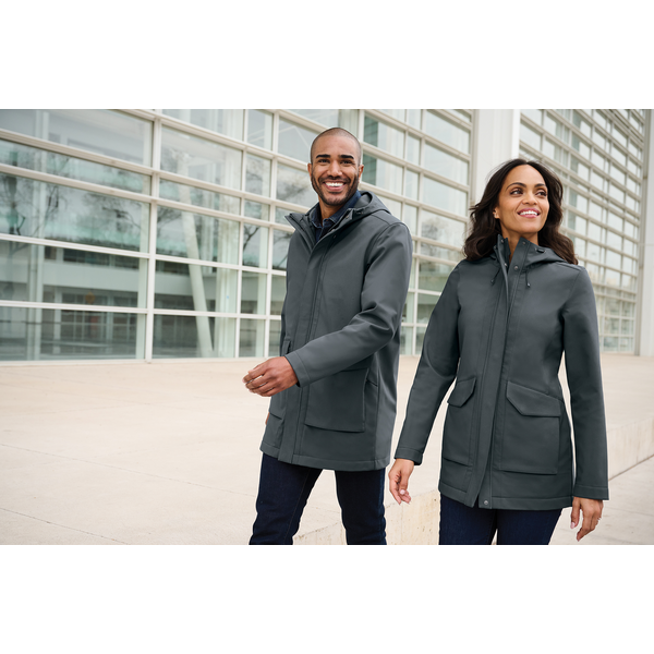 Port Authority® Collective Poly/Spandex Outer Soft Shell Men's Parka