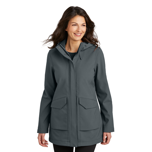 Port Authority® Collective Poly/Spandex Outer Soft Shell Ladies' Parka