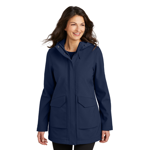 Port Authority® Collective Poly/Spandex Outer Soft Shell Ladies' Parka