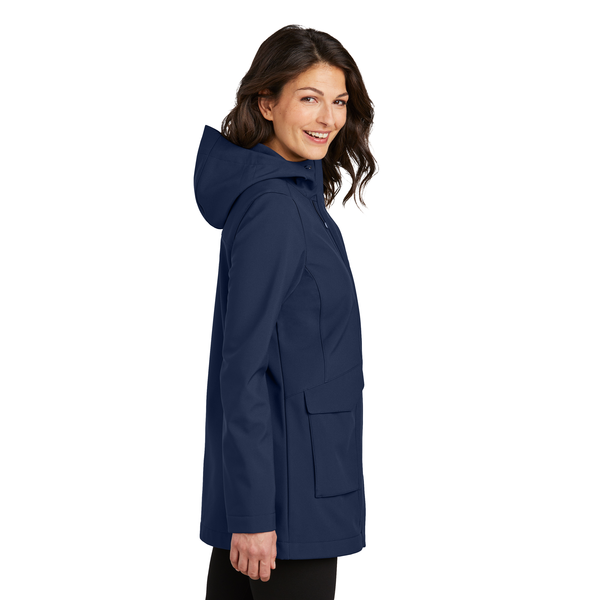 Port Authority® Collective Poly/Spandex Outer Soft Shell Ladies' Parka