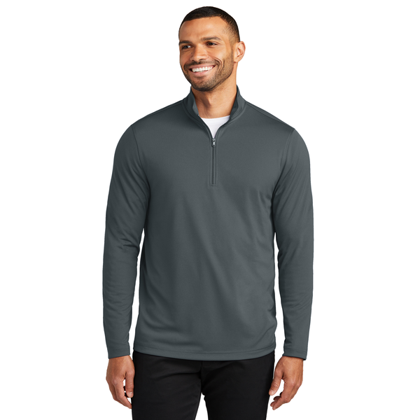 Port Authority® Dry Zone® UV Micro-Mesh Polyester Men's 1/4 Zip