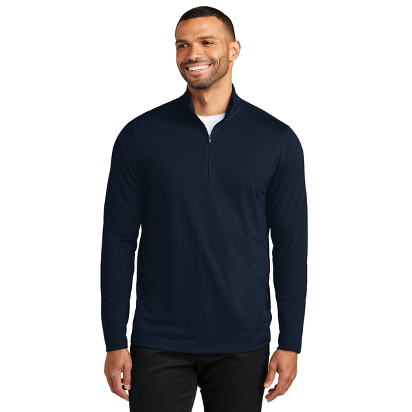 Port Authority® Dry Zone® UV Micro-Mesh Polyester Men's 1/4 Zip