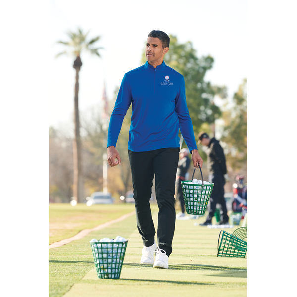 Port Authority® Dry Zone® UV Micro-Mesh Polyester Men's 1/4 Zip