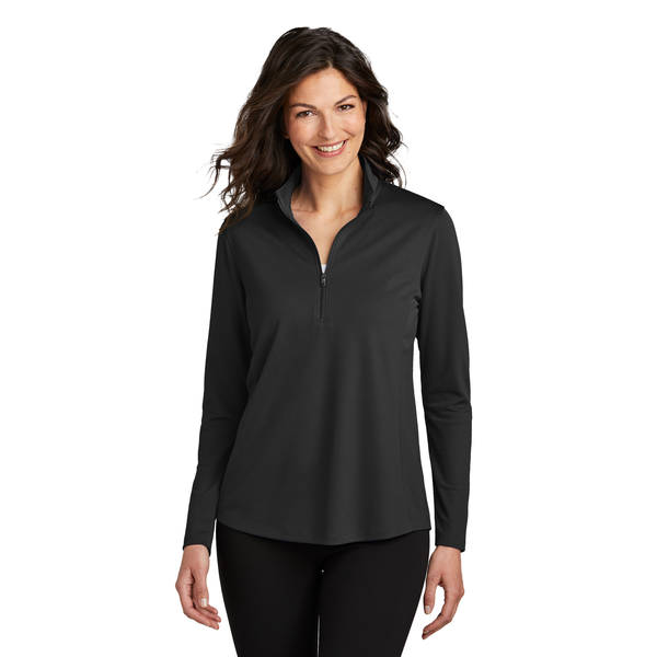 Port Authority® Dry Zone® UV Micro-Mesh Polyester Ladies' 1/4 Zip