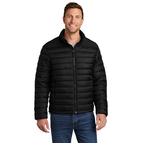 Port Authority® Horizon Polyester Men's Puffy Jacket