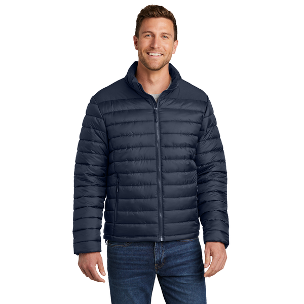 Port Authority® Horizon Polyester Men's Puffy Jacket