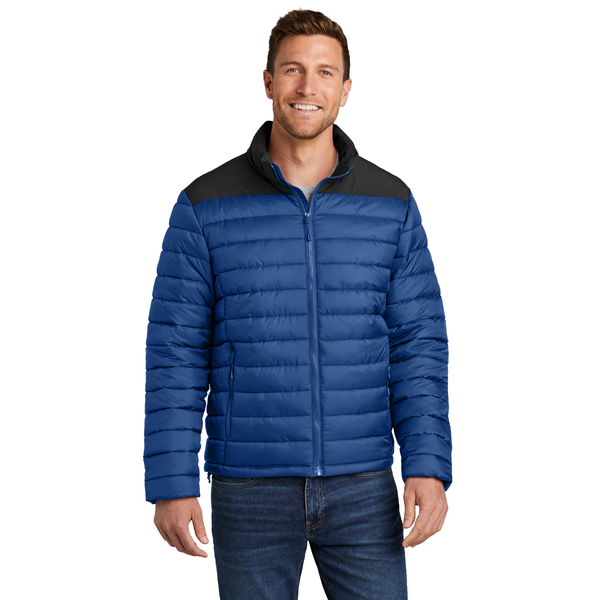 Port Authority® Horizon Polyester Men's Puffy Jacket