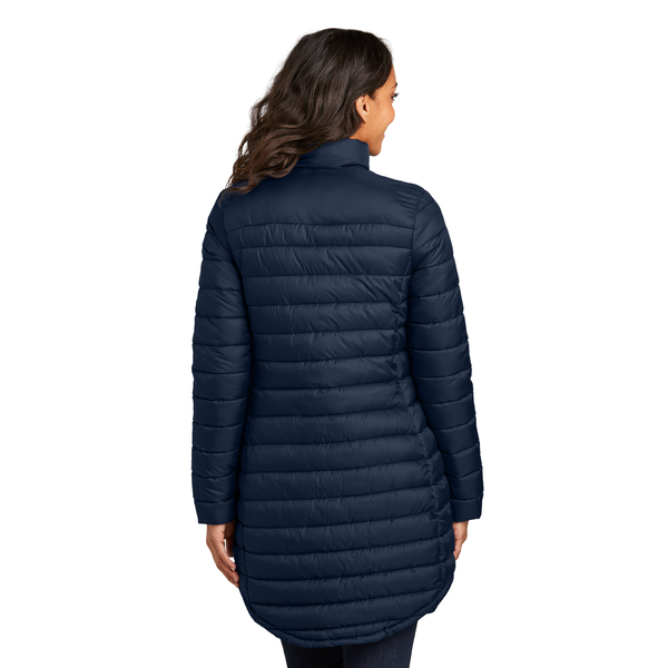 Port Authority® Horizon Polyester Ladies' Puffy Long Jacket