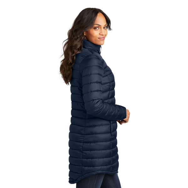 Port Authority® Horizon Polyester Ladies' Puffy Long Jacket