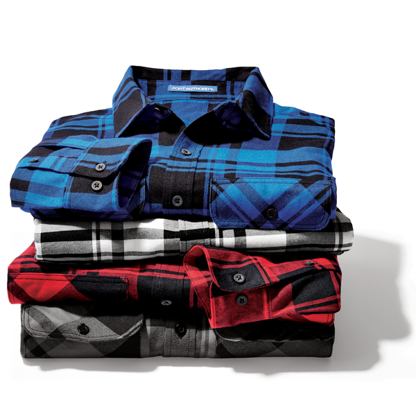 Port Authority® Plaid Cotton/Poly Flannel Men's Shirt