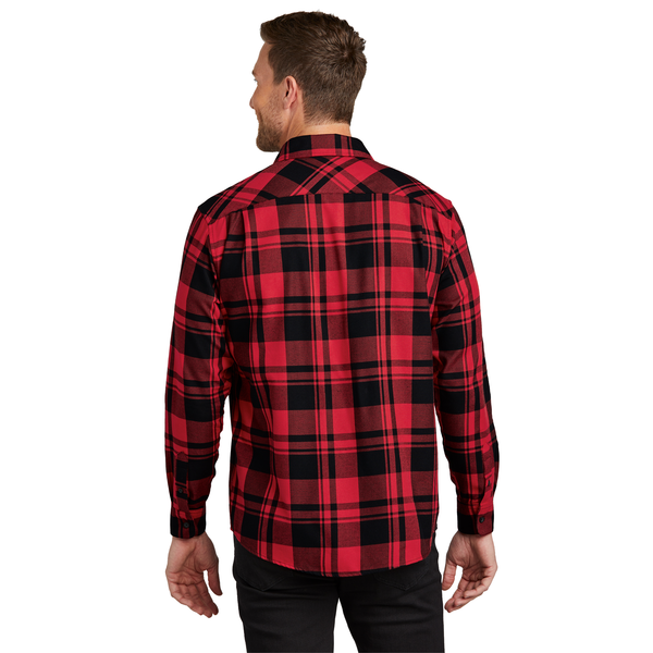Port Authority® Plaid Cotton/Poly Flannel Men's Shirt
