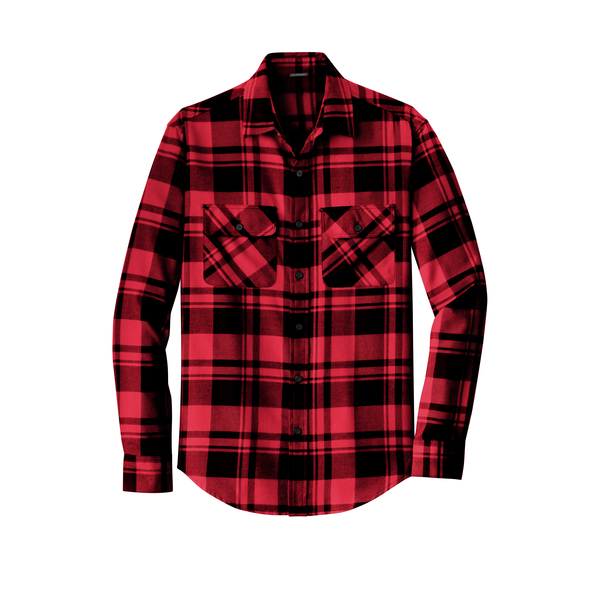 Port Authority® Plaid Cotton/Poly Flannel Men's Shirt