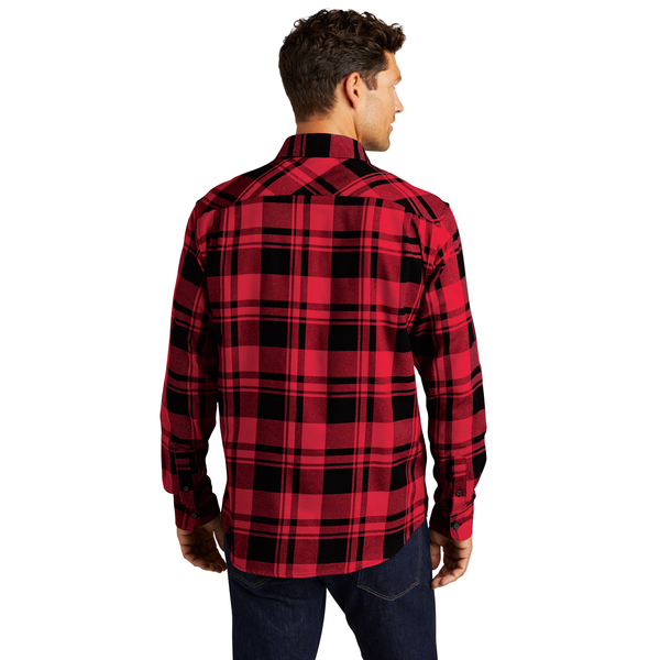 Port Authority® Plaid Cotton/Poly Flannel Men's Shirt