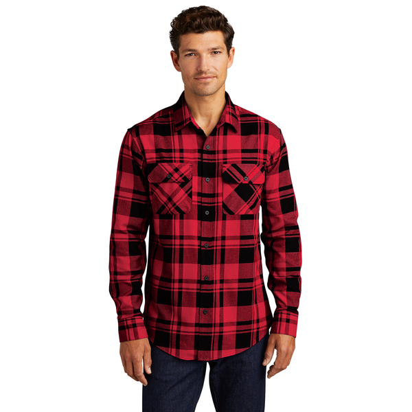 Port Authority® Plaid Cotton/Poly Flannel Men's Shirt