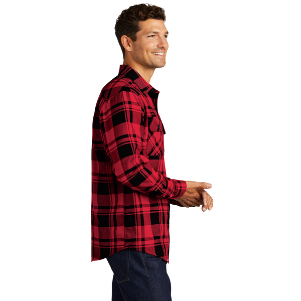 Port Authority® Plaid Cotton/Poly Flannel Men's Shirt