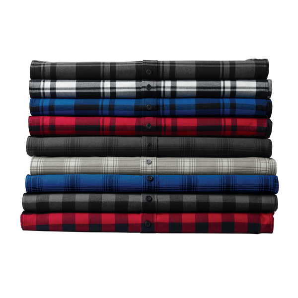 Port Authority® Plaid Cotton/Poly Flannel Men's Shirt