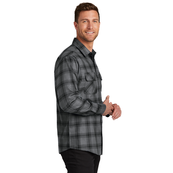 Port Authority® Plaid Cotton/Poly Flannel Men's Shirt