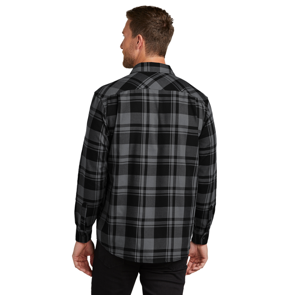 Port Authority® Plaid Cotton/Poly Flannel Men's Shirt