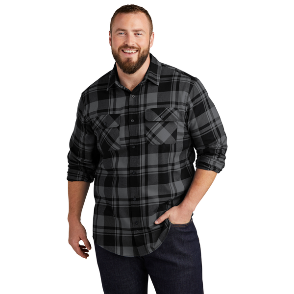 Port Authority® Plaid Cotton/Poly Flannel Men's Shirt