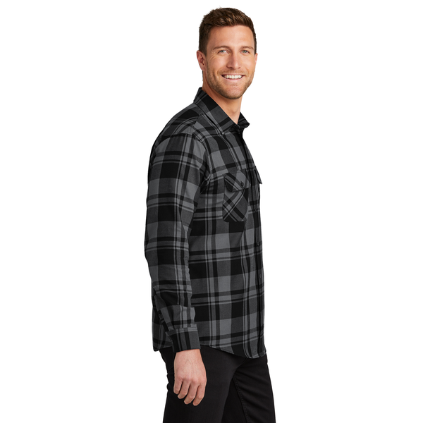 Port Authority® Plaid Cotton/Poly Flannel Men's Shirt