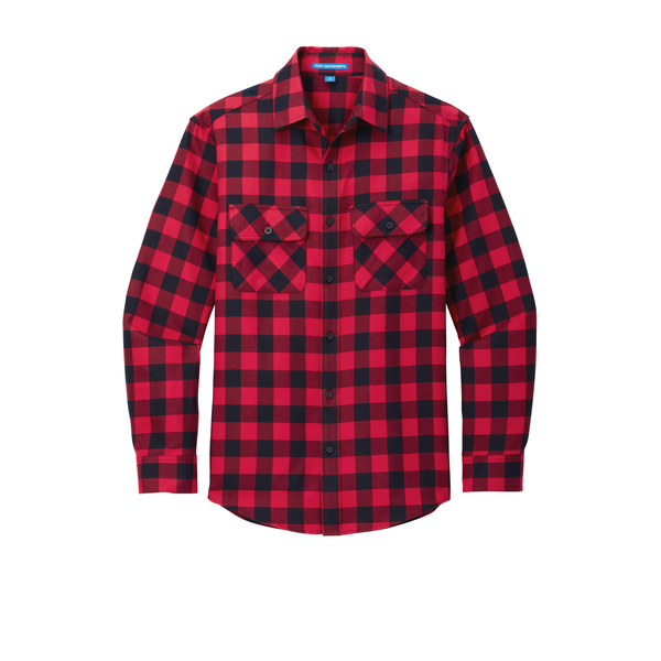 Port Authority® Plaid Cotton/Poly Flannel Men's Shirt