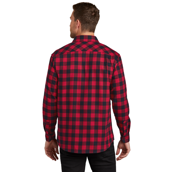 Port Authority® Plaid Cotton/Poly Flannel Men's Shirt