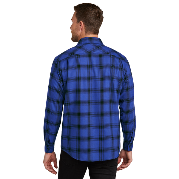 Port Authority® Plaid Cotton/Poly Flannel Men's Shirt