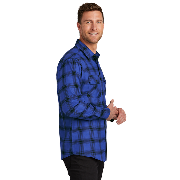 Port Authority® Plaid Cotton/Poly Flannel Men's Shirt