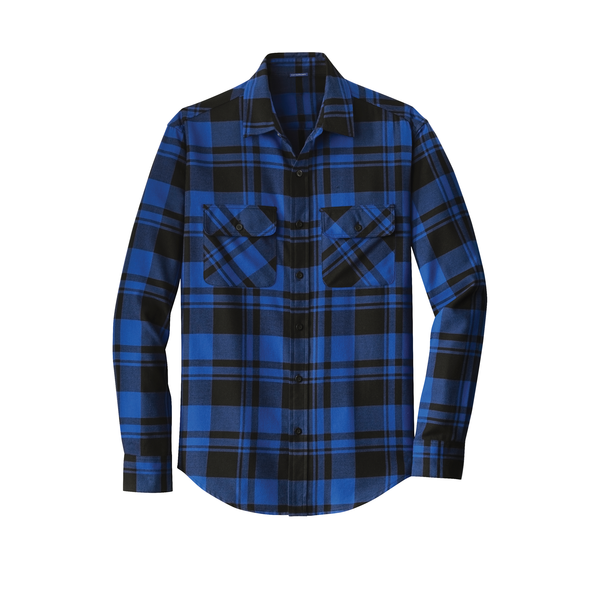 Port Authority® Plaid Cotton/Poly Flannel Men's Shirt