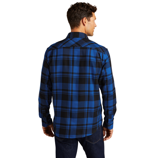 Port Authority® Plaid Cotton/Poly Flannel Men's Shirt