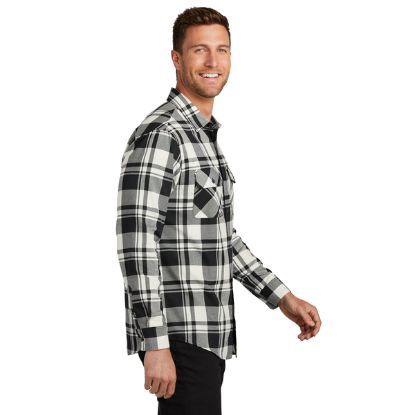 Port Authority® Plaid Cotton/Poly Flannel Men's Shirt