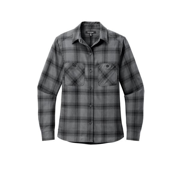 Port Authority® Plaid Cotton/Poly Flannel Ladies' Shirt