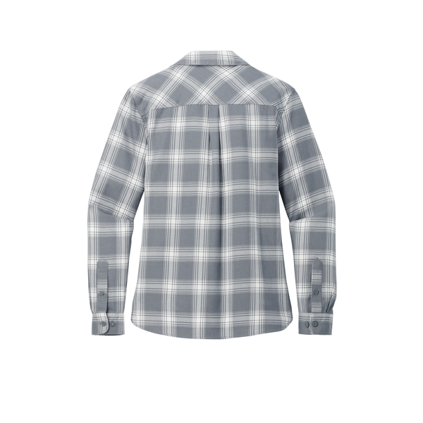 Port Authority® Plaid Cotton/Poly Flannel Ladies' Shirt