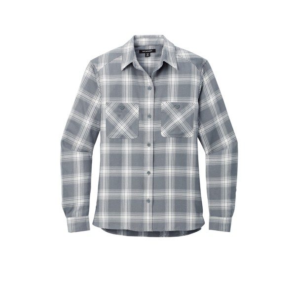Port Authority® Plaid Cotton/Poly Flannel Ladies' Shirt