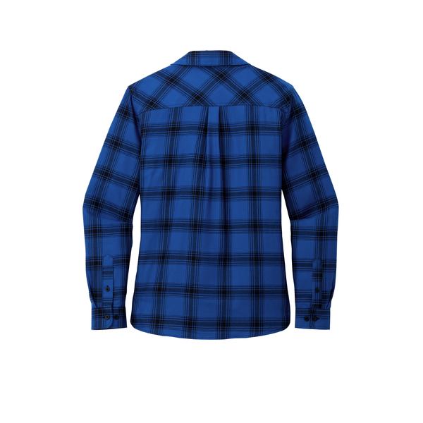 Port Authority® Plaid Cotton/Poly Flannel Ladies' Shirt