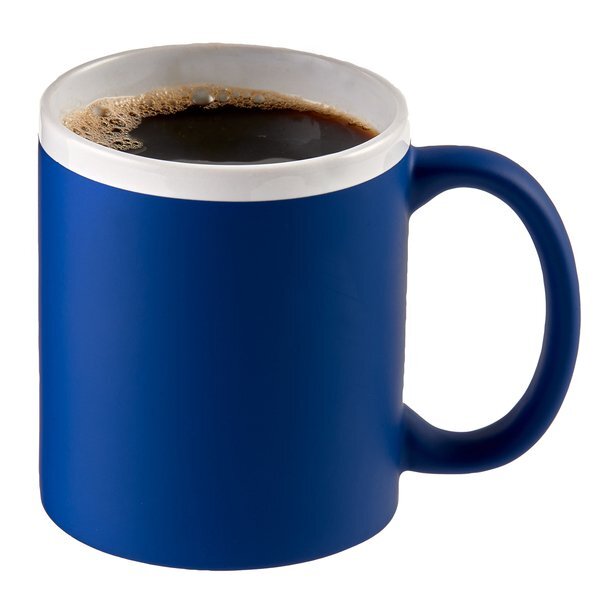 Sunrise Velvet-Touch Ceramic Mug, 11oz.