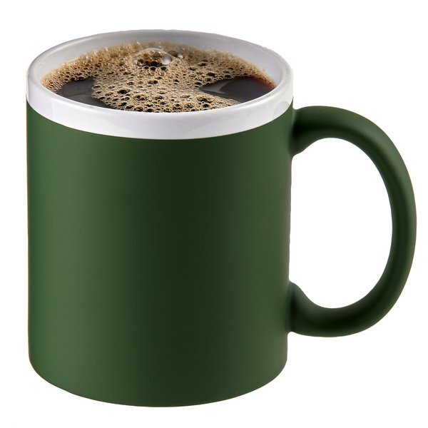 Sunrise Velvet-Touch Ceramic Mug, 11oz.