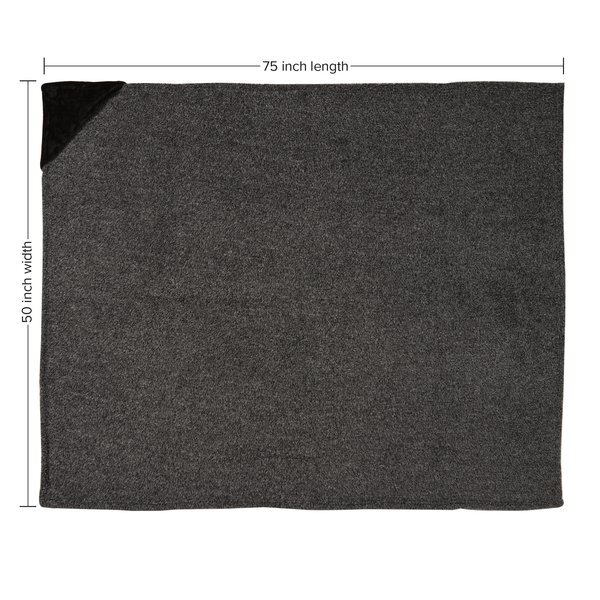rPET Fleece Blanket, 75" x 50"