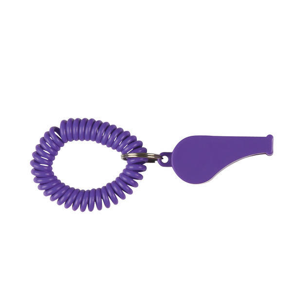 Coil Wrist Band w/ Whistle