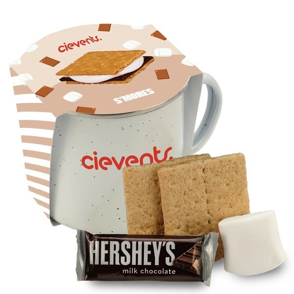 S'mores Kit & Speckled Camping Mug Gift Set