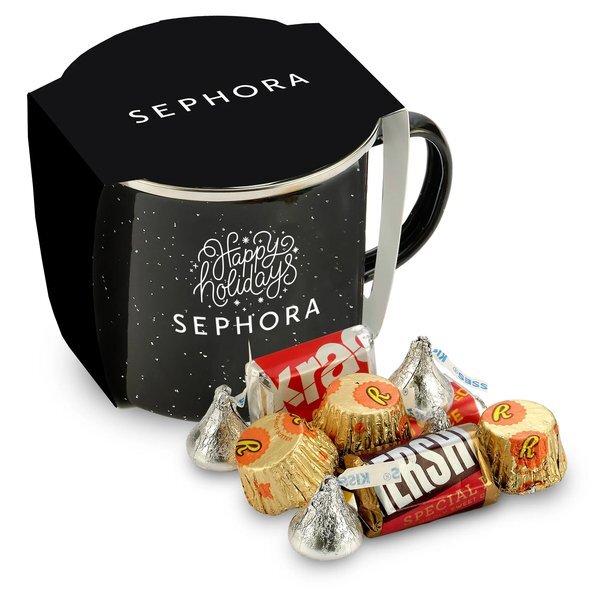 Hershey's® Everyday Mix & Speckled Camping Mug Gift Set