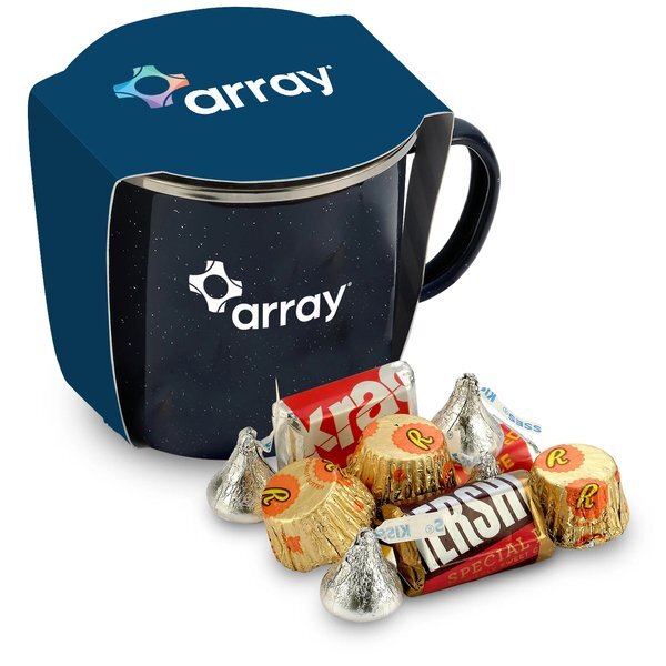 Hershey's® Everyday Mix & Speckled Camping Mug Gift Set