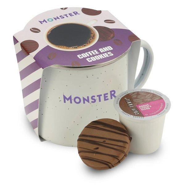 Coffee Pod, Chocolate Oreo & Speckled Camping Mug Gift Set