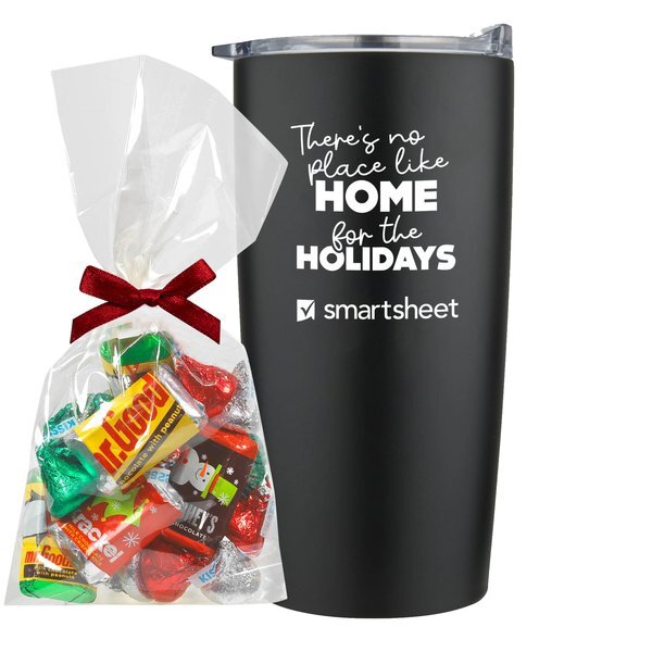Hershey's® Holiday Mix Mug Stuffer & Straight Tumbler w/ Plastic Liner Gift Set