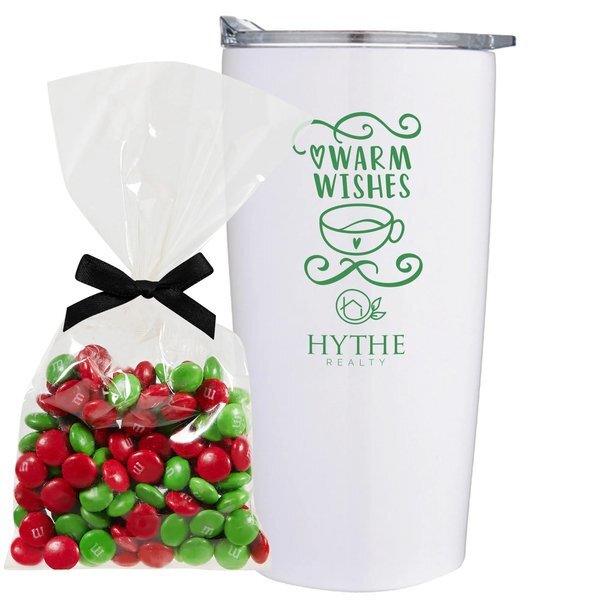 Holiday M&M's® Mug Stuffer & Straight Tumbler Gift Set